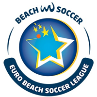 2018 Euro Beach Soccer League Stage 1 Logo