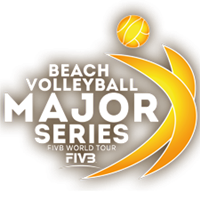 2018 Beach Volleyball Major Series Logo