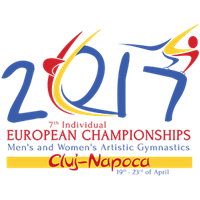 2017 European Artistic Gymnastics Championships Logo