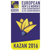 2016 European Team Badminton Championships Logo