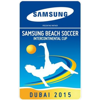 2015 Beach Soccer Intercontinental Cup Logo