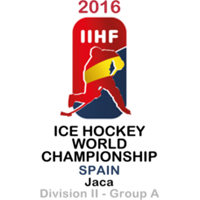 2016 Ice Hockey World Championship Division II A Logo