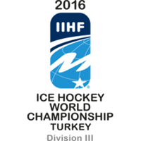 2016 Ice Hockey World Championship Division III Logo