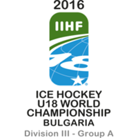 2016 Ice Hockey World U18 Championships Division III A Logo