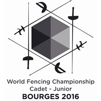 2016 Fencing Cadet And Junior World Championships Logo