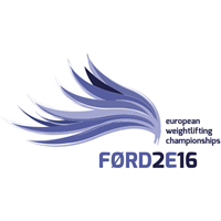 2016 European Weightlifting Championships Logo