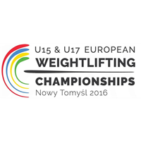 2016 European Youth Weightlifting Championships Logo