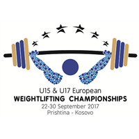 2017 European Youth Weightlifting Championships Logo