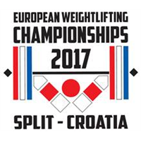 2017 European Weightlifting Championships Logo