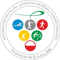 2016 Modern Pentathlon Junior European Championships Logo