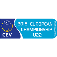 2016 U22 Beach Volleyball European Championship Logo