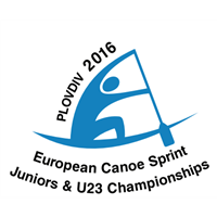 2016 European Canoe Sprint Junior and U23 Championships Logo