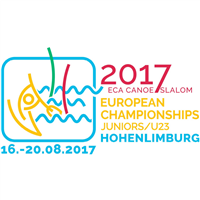 2017 European Canoe Slalom Junior and U23 Championships Logo