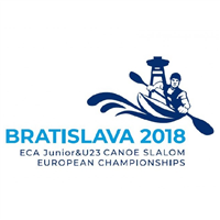 2018 European Canoe Slalom Junior and U23 Championships Logo