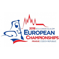 2018 European Canoe Slalom Championships Logo