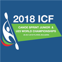2018 Canoe Sprint Junior and U23 World Championships Logo