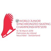 2019 World Junior Synchronized Skating Championships Logo