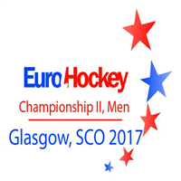 2017 EuroHockey Championships II Men Logo