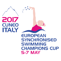 2017 European Synchronised Swimming Champions Cup Logo