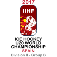 2017 Ice Hockey U20 World Championship Division II B Logo