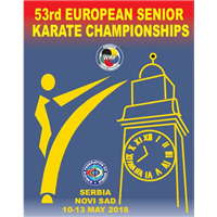 2018 European Karate Championships Logo