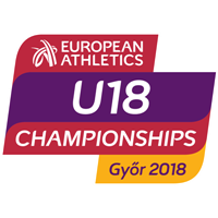 2018 European Athletics U18 Championships Logo