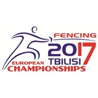 2017 European Fencing Championships Logo