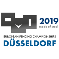 2019 European Fencing Championships Logo