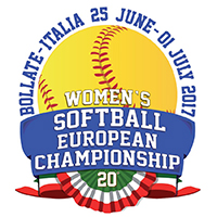 2017 European Softball Women Championship Logo