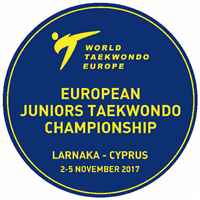 2017 European Taekwondo Junior Championships Logo