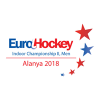 2018 EuroHockey Indoor Championship Men II Logo