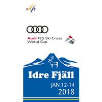 2018 FIS Freestyle Skiing World Cup Ski Cross Logo