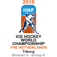 2018 Ice Hockey World Championship Division II A Logo