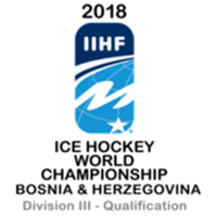 2018 Ice Hockey World Championship Division III Qualification Logo