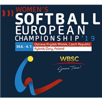 2019 European Softball Women Championship Logo