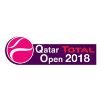 2018 WTA Tennis Premier Tour Qatar Total Open Logo
