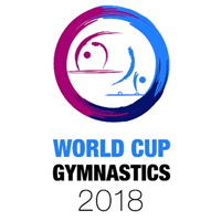 2018 Artistic Gymnastics World Cup Logo