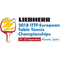 2018 European Table Tennis Championships Logo