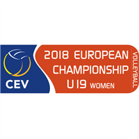 2018 European Volleyball Championship U19 Women Logo