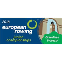 2018 European Rowing Junior Championships Logo