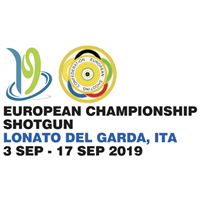 2019 European Shooting Championships Shotgun Logo