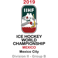 2019 Ice Hockey World Championship Division II B Logo