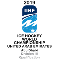 2019 Ice Hockey World Championship Division III Qualification Logo