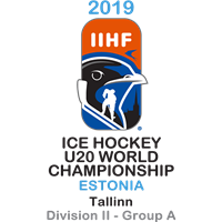 2019 Ice Hockey U20 World Championship Division II A Logo