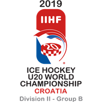 2019 Ice Hockey U20 World Championship Division II B Logo