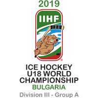 2019 Ice Hockey U18 World Championship Division III A Logo