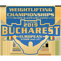 2019 European Junior Weightlifting Championships Logo