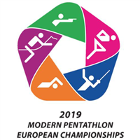 2019 Modern Pentathlon European Championships Logo