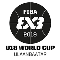 2019 FIBA 3X3 U18 World Cup Logo