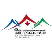 2019 World Bobsleigh Championships 4-Man Logo